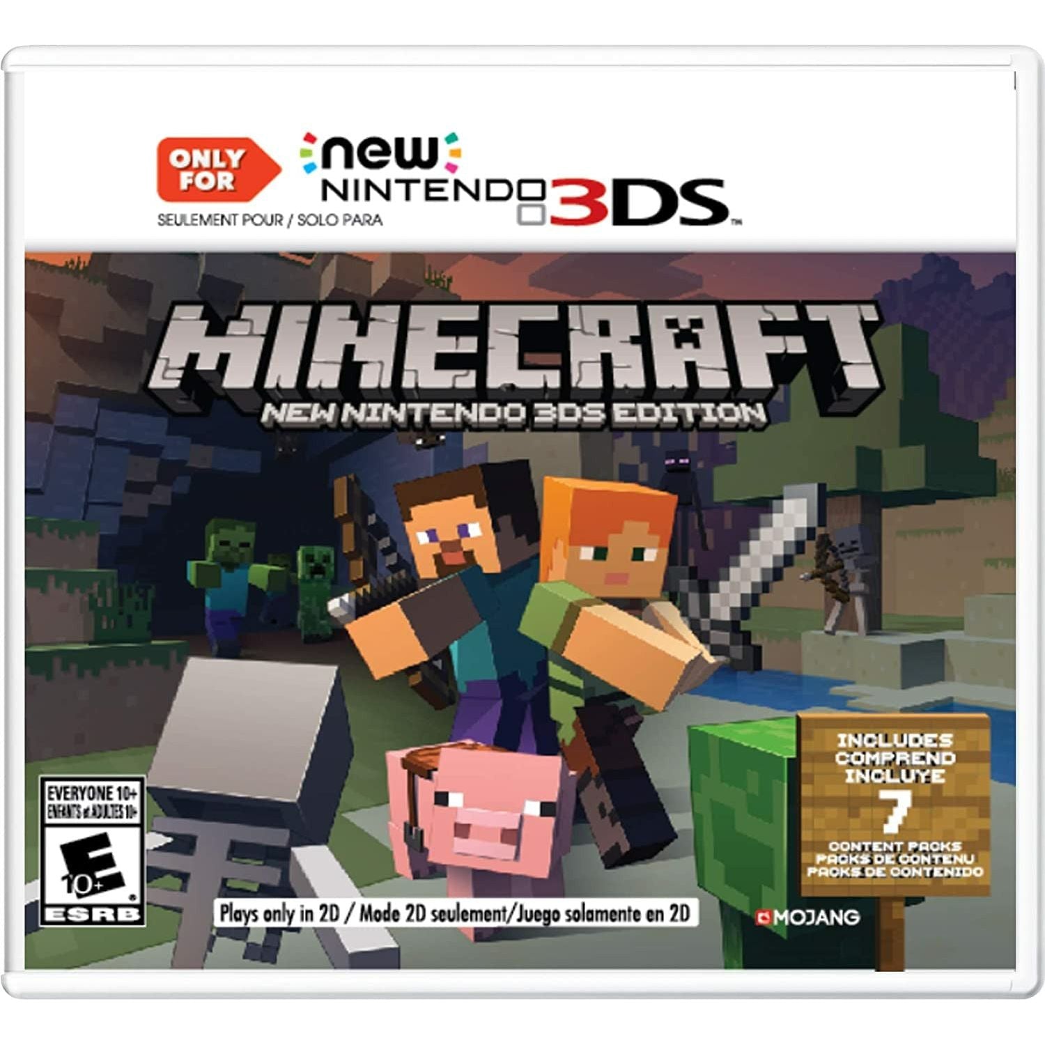 3DS - Minecraft Nouvelle édition 3DS
