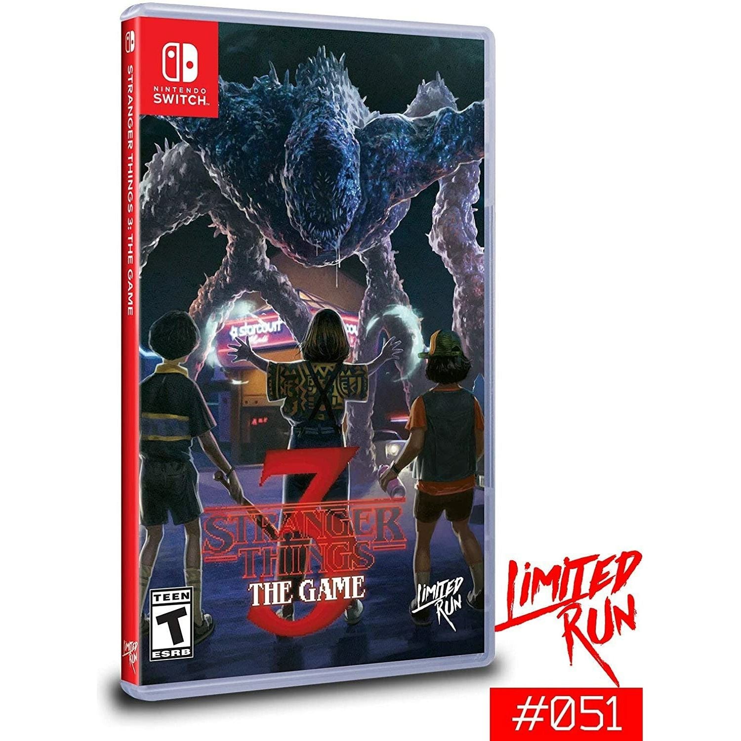Switch - Stranger Things 3 The Game (jeu à tirage limité #051) (au cas où)