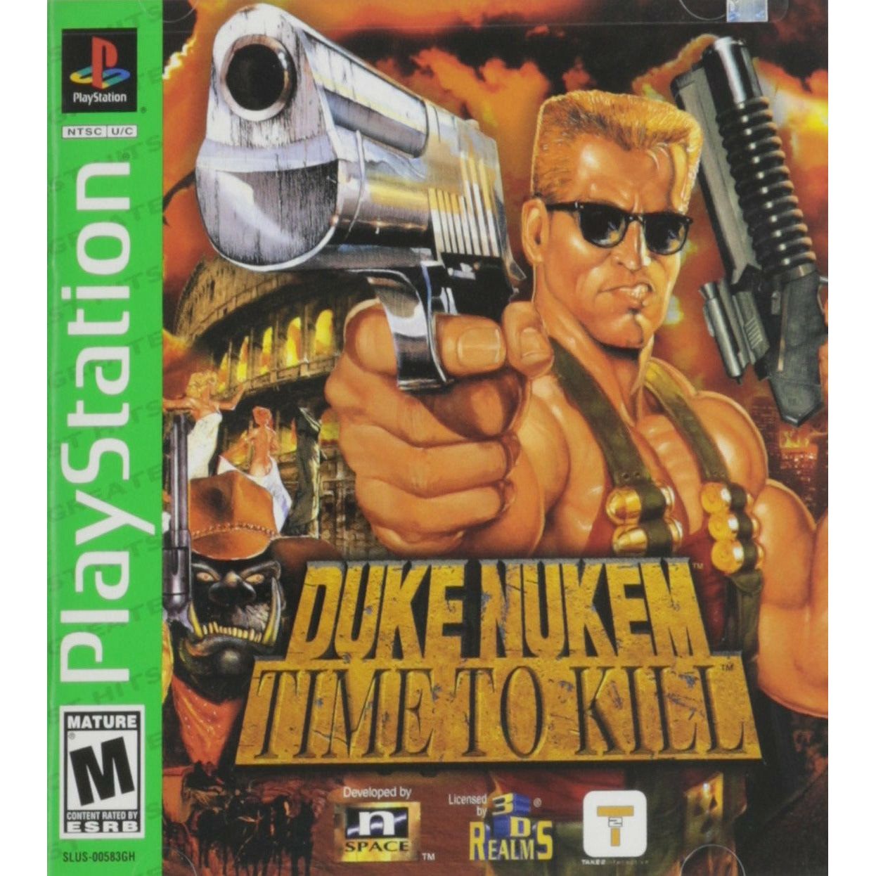 PS1 - Duke Nukem Time To Kill