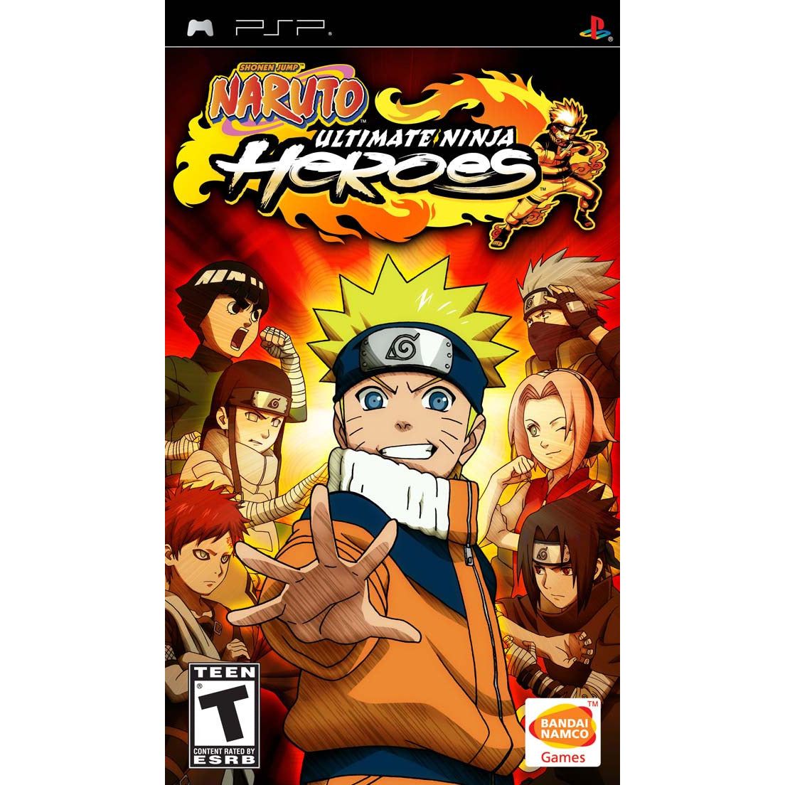 PSP - Naruto Ultimate Ninja Heroes (In Case)