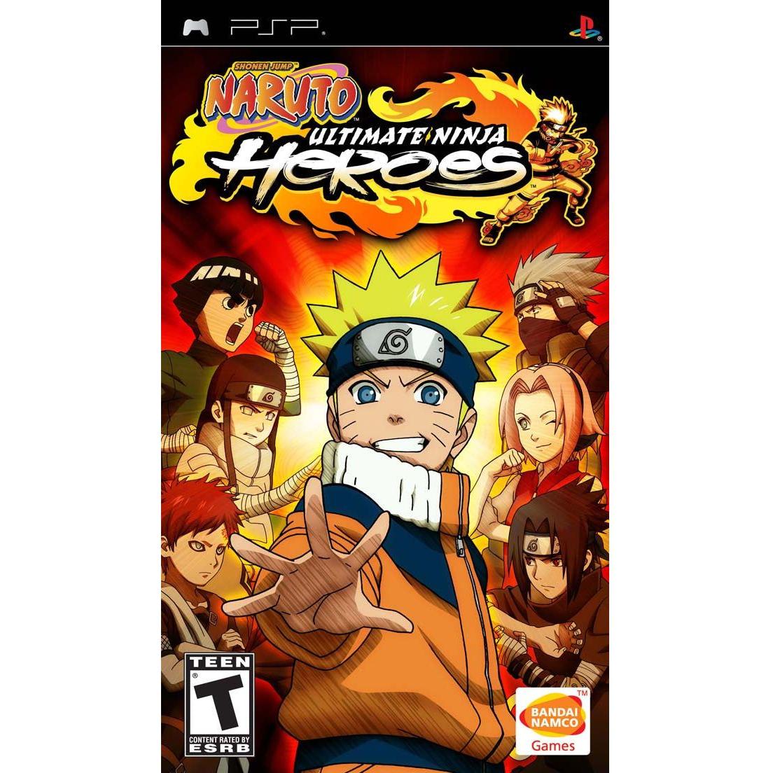 PSP - Naruto Ultimate Ninja Heroes (In Case)
