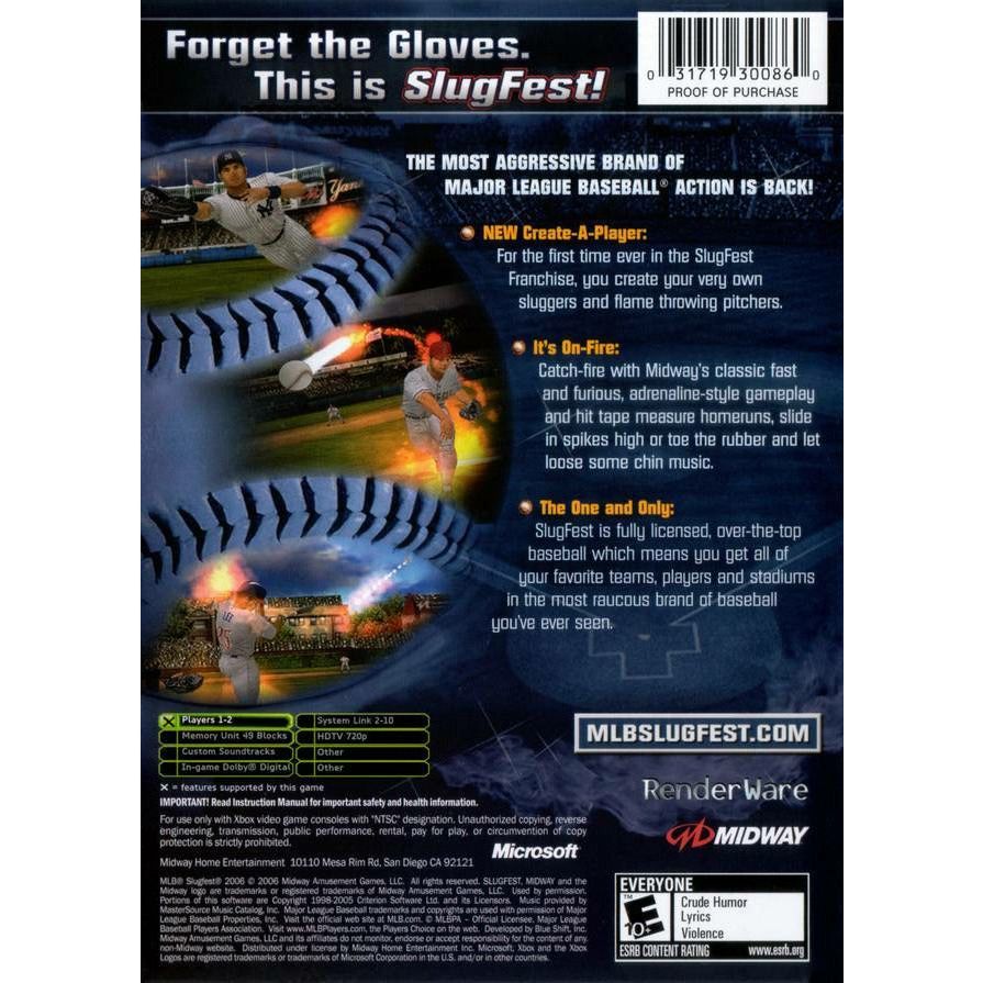 XBOX - MLB SlugFest 2006