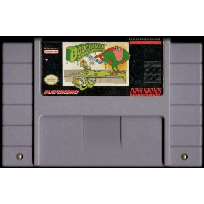 SNES - Boogerman A Pick And Flick Adventure (Cartridge Only)