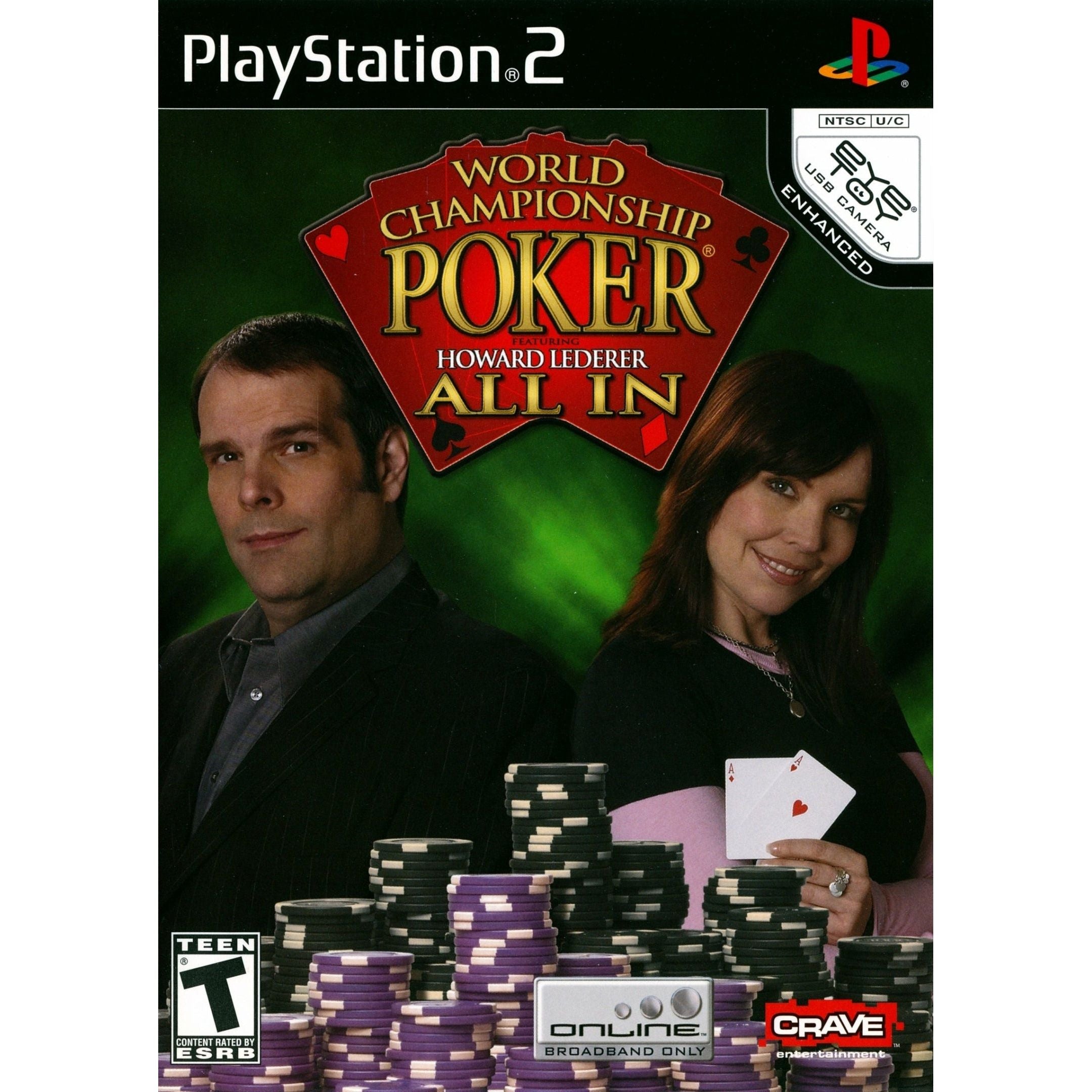 PS2 - World Championship Poker Featuring Howard Lederer All-In