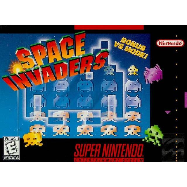 SNES - Space Invaders (Complete in Box / A / With Manual)