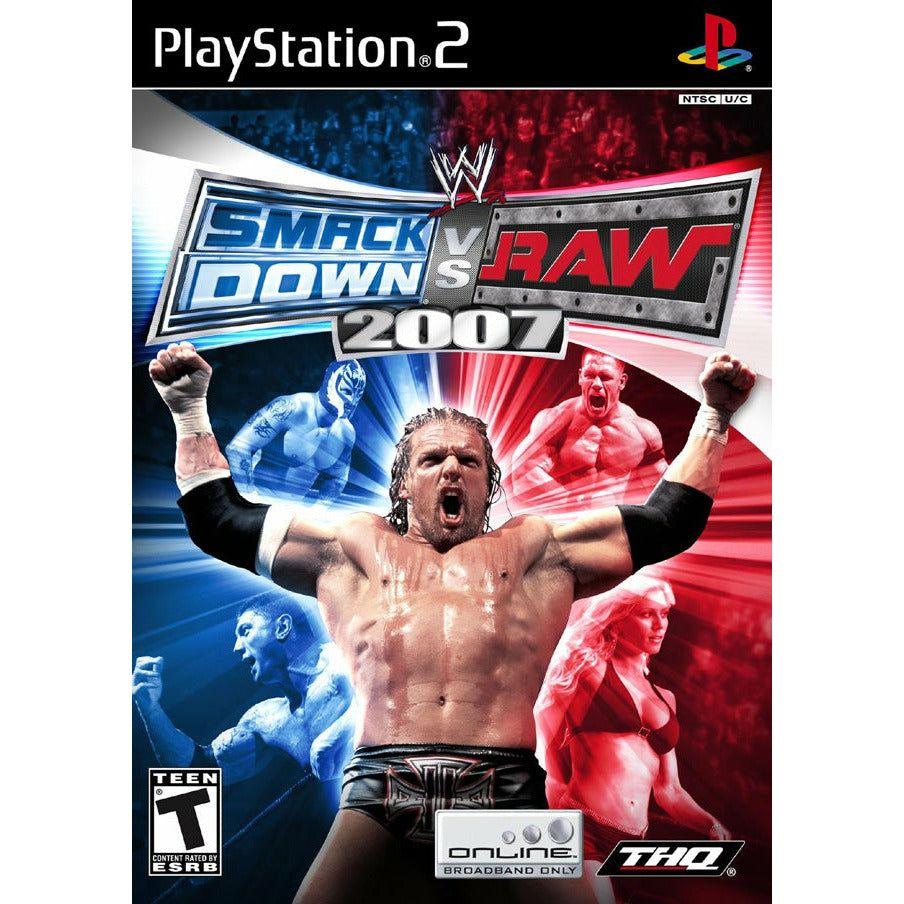 PS2 - WWE Smackdown Vs Raw 2007