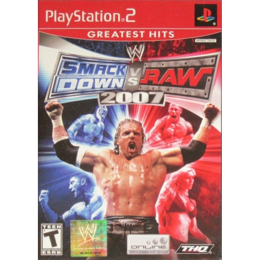 PS2 - WWE Smackdown Vs Raw 2007