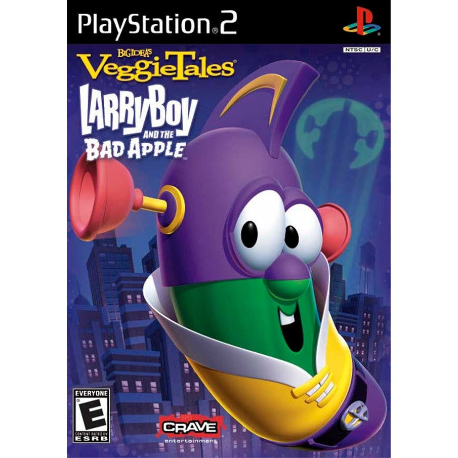 PS2 - Veggie Tale Larry Boy and the Bad Apple