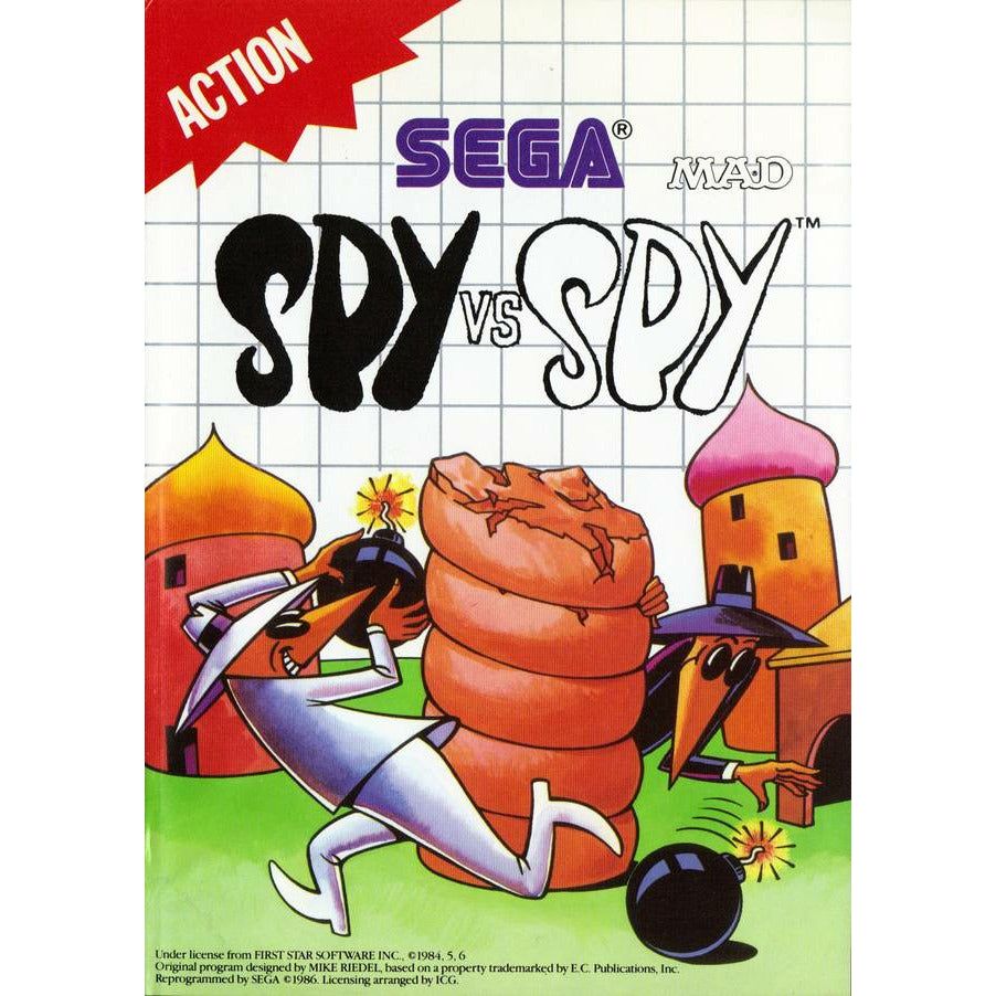 Master System - Spy vs. Spy (In Case)