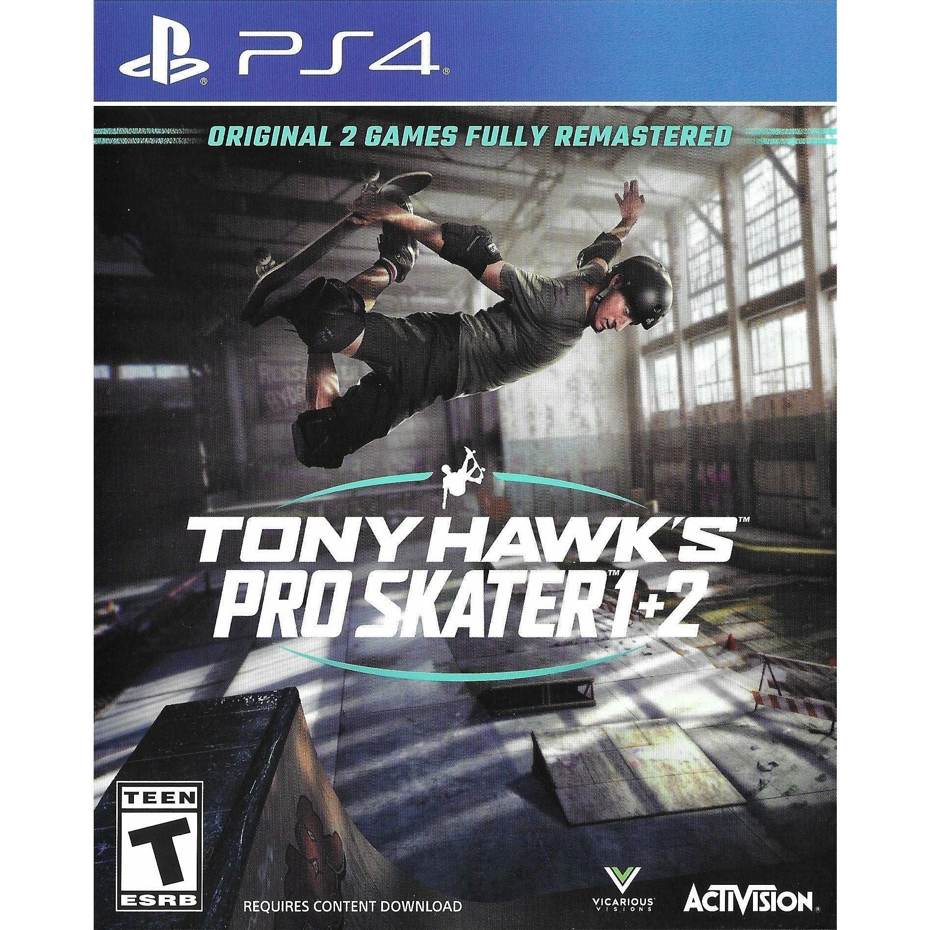 PS4 - Tony Hawk's Pro Skater 1 &amp; 2