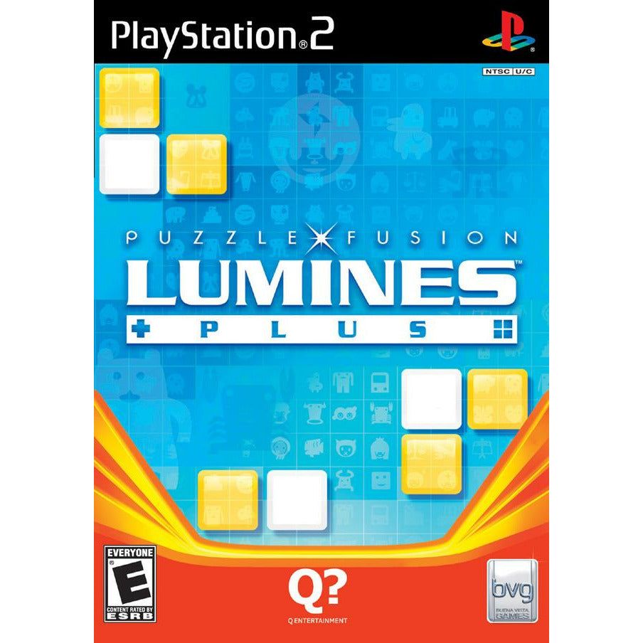 PS2 - Puzzle Fusion Lumines Plus