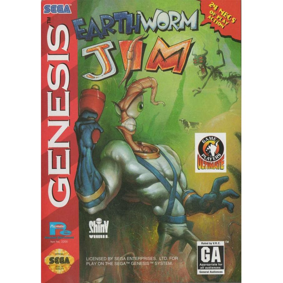 Genesis - Earthworm Jim (cartouche uniquement)