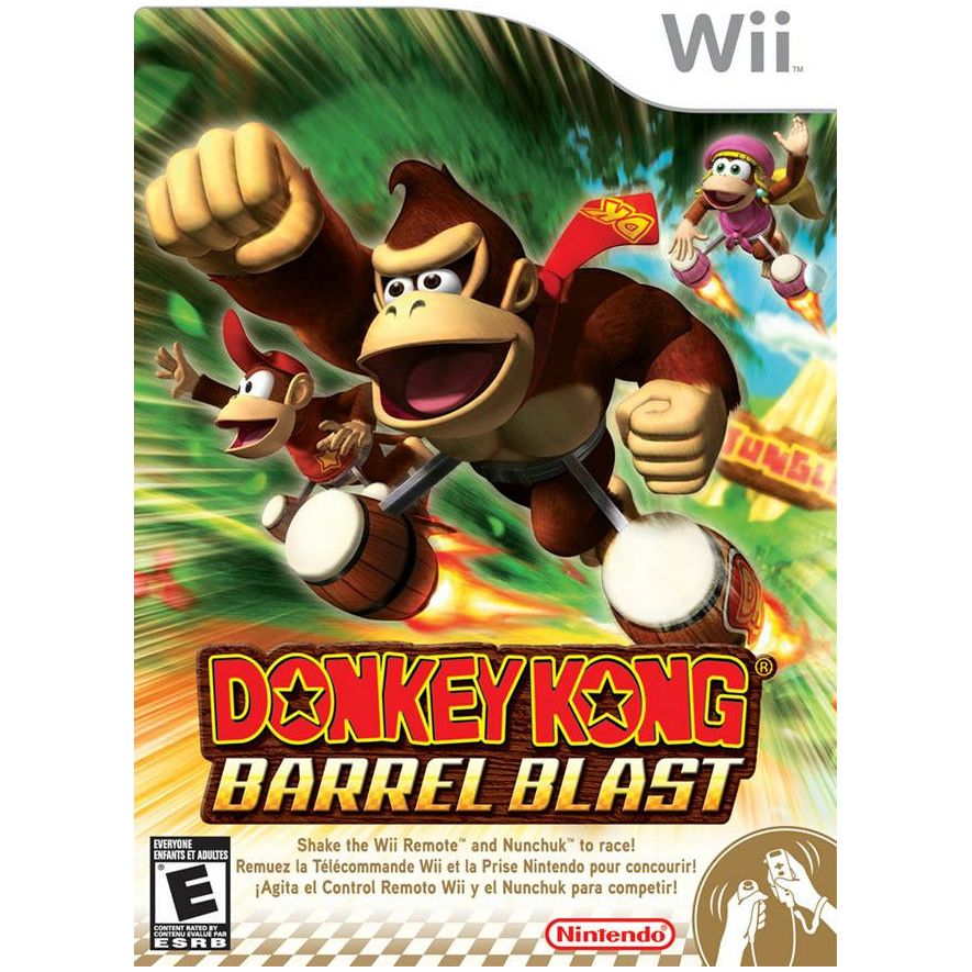 Wii - Donkey Kong Barrel Blast