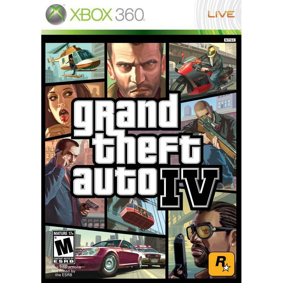 XBOX 360 - Grand Theft Auto IV
