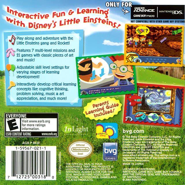 GBA - Petits Einsteins (cartouche uniquement)