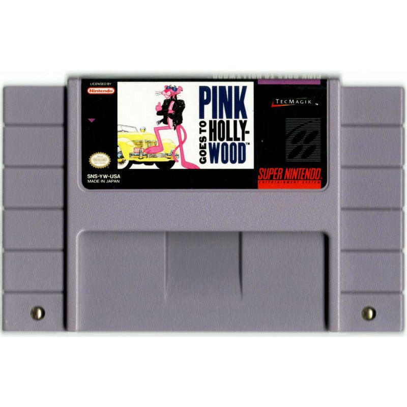 SNES - Pink Goes to Hollywood (cartouche uniquement)