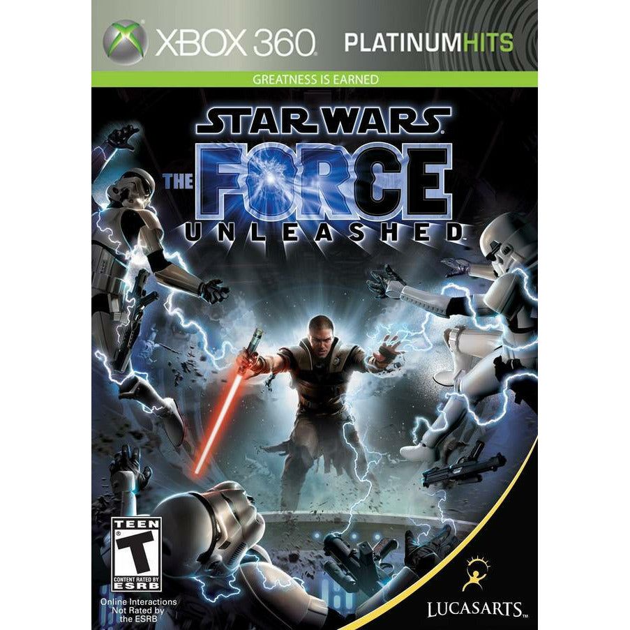 XBOX 360 - Star Wars La Force Unleashed (Hits Platine)