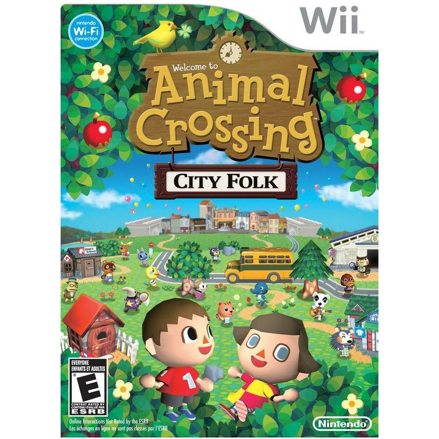 WII - Animal Crossing City Folk