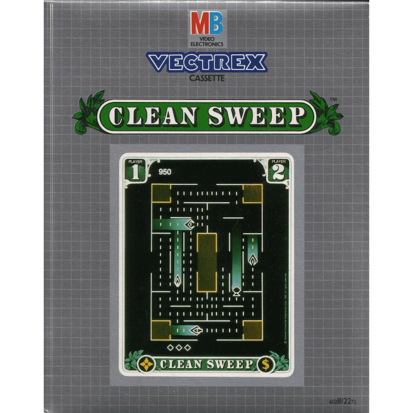 Vectrex - Clean Sweep (Complete in Box)