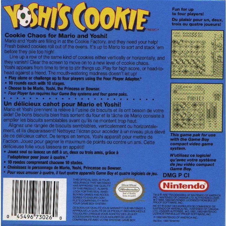 GB - Yoshis Cookie