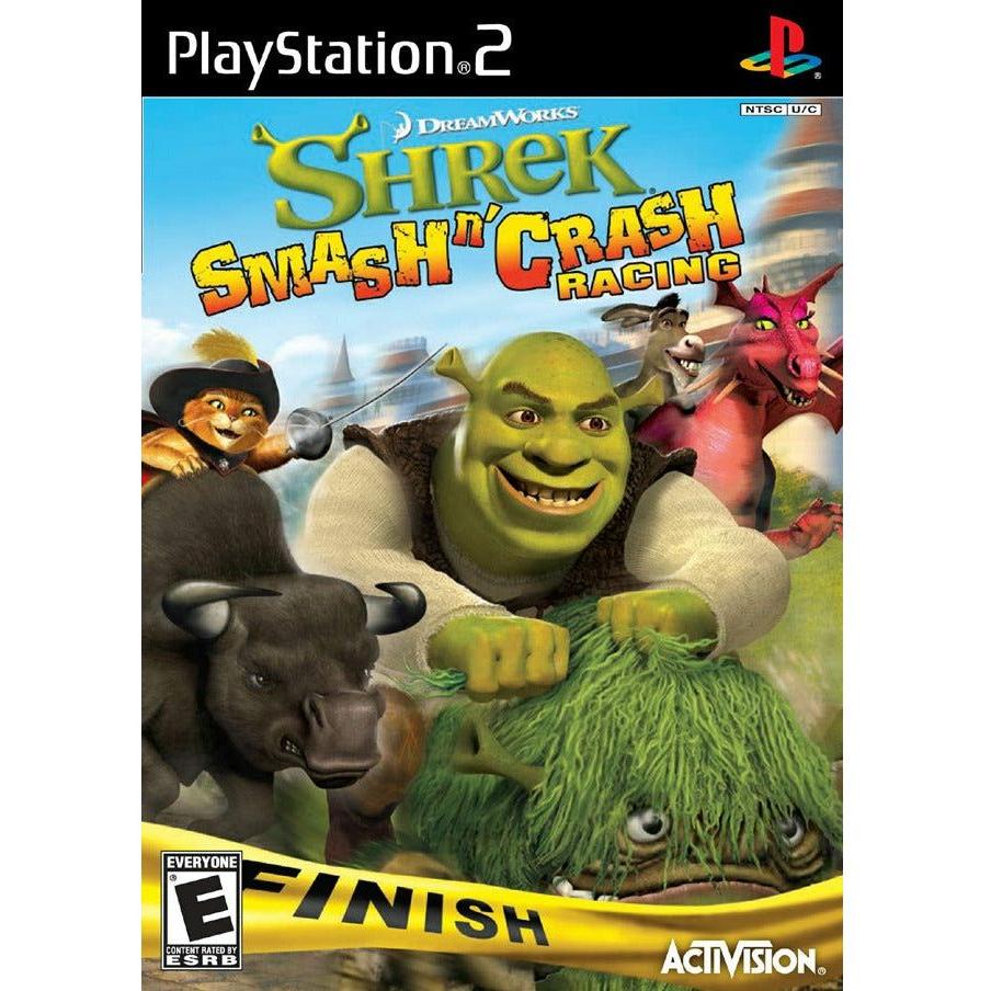 PS2 - Shrek Smash n Crash Racing