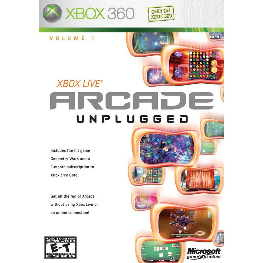 XBOX 360 - XBOX Live Arcade Unplugged Volume 1