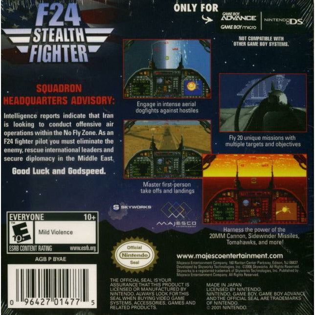 GBA - F24 Stealth Fighter