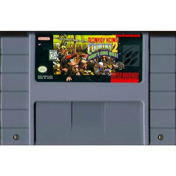SNES - Donkey Kong Country 2 Diddy's Kong Quest (Cartridge Only)