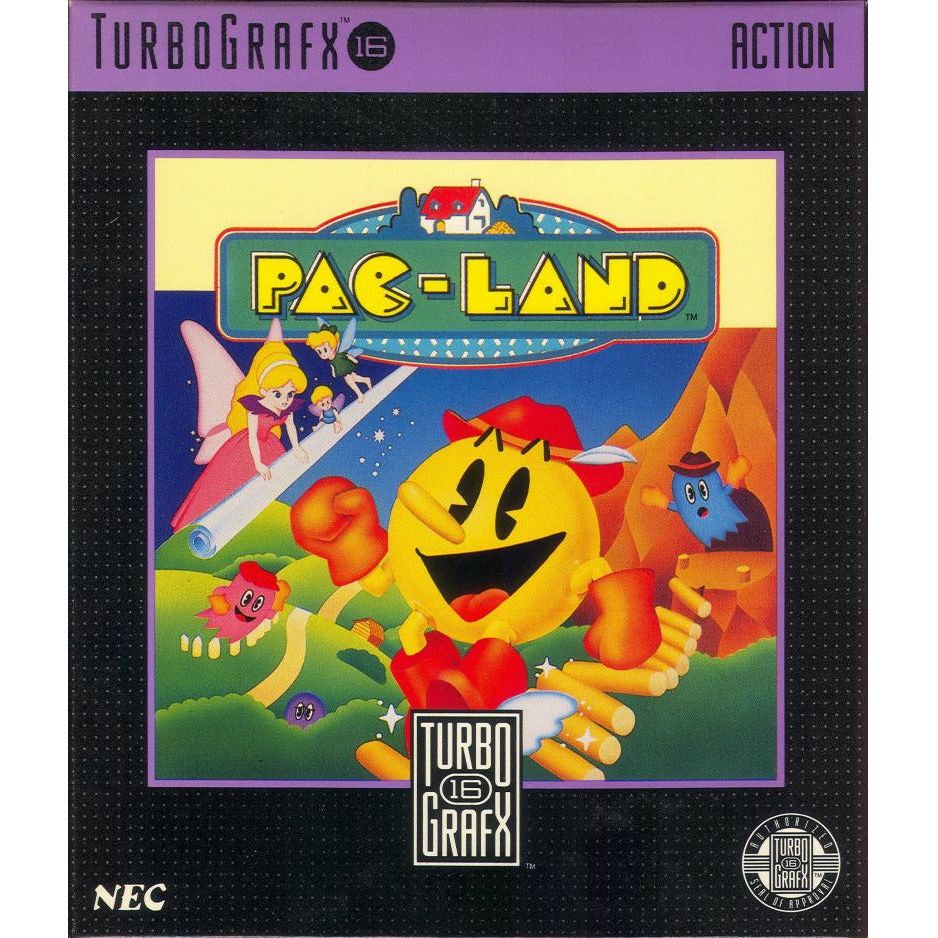 Turbografx - Pac-Land (cartouche uniquement)