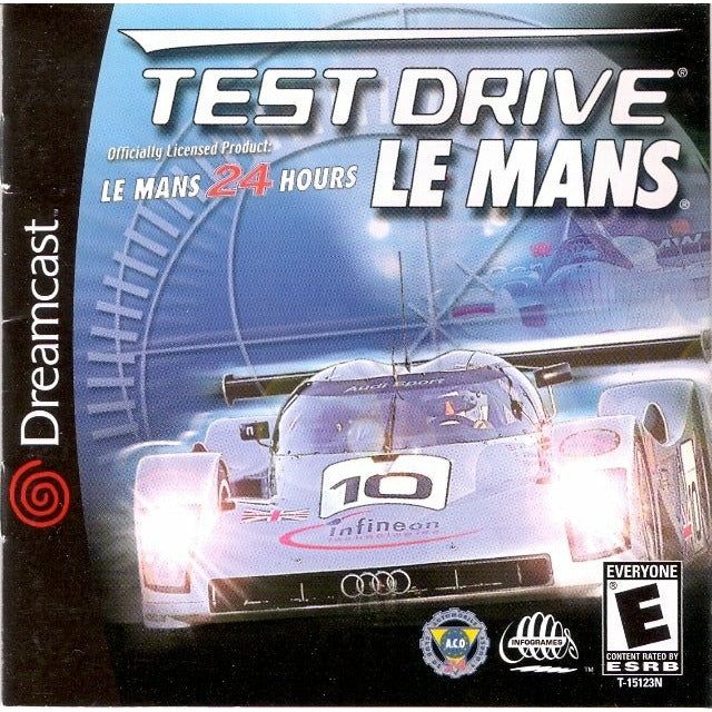 Dreamcast - Essai Routier Le Mans