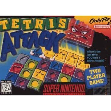 SNES - Tetris Attack (Complet en Boite / A/ Avec Manuel)