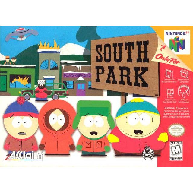N64 - South Park (Complet en boîte / Grade C / Avec manuel)