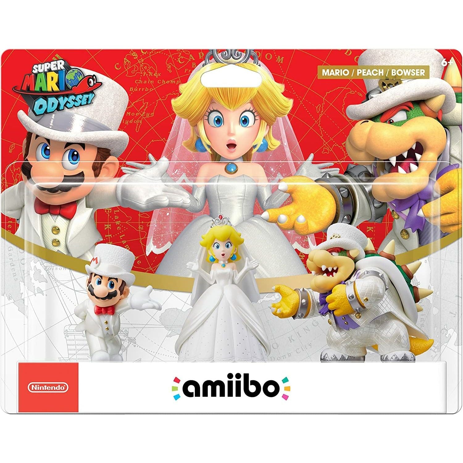 Amiibo - Super Mario Odyssey Wedding 3 Pack Amiibo
