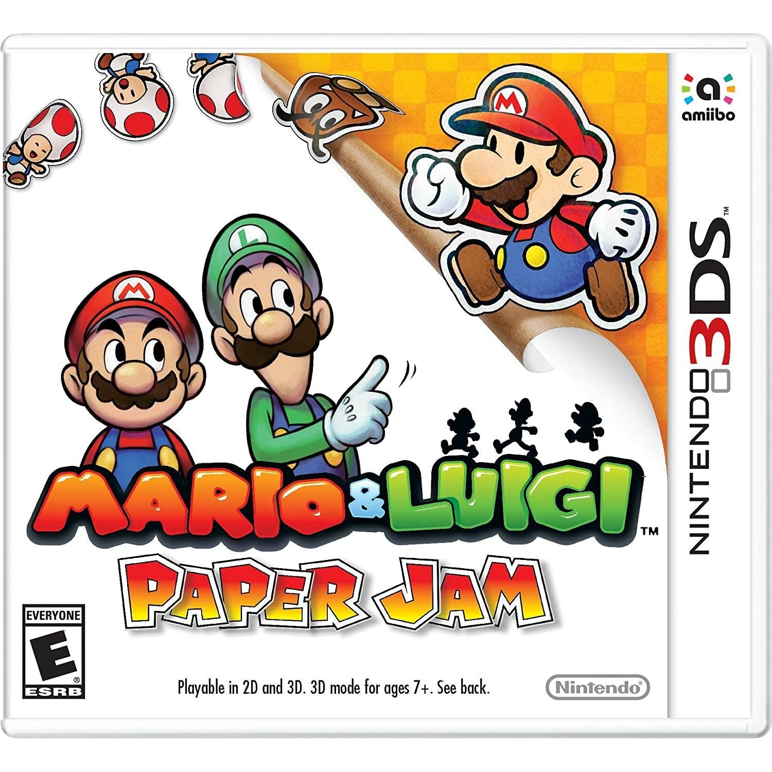 3DS - Mario & Luigi Paper Jam (In Case)