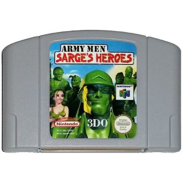 N64 - Army Men Sarge's Heroes (cartouche uniquement)
