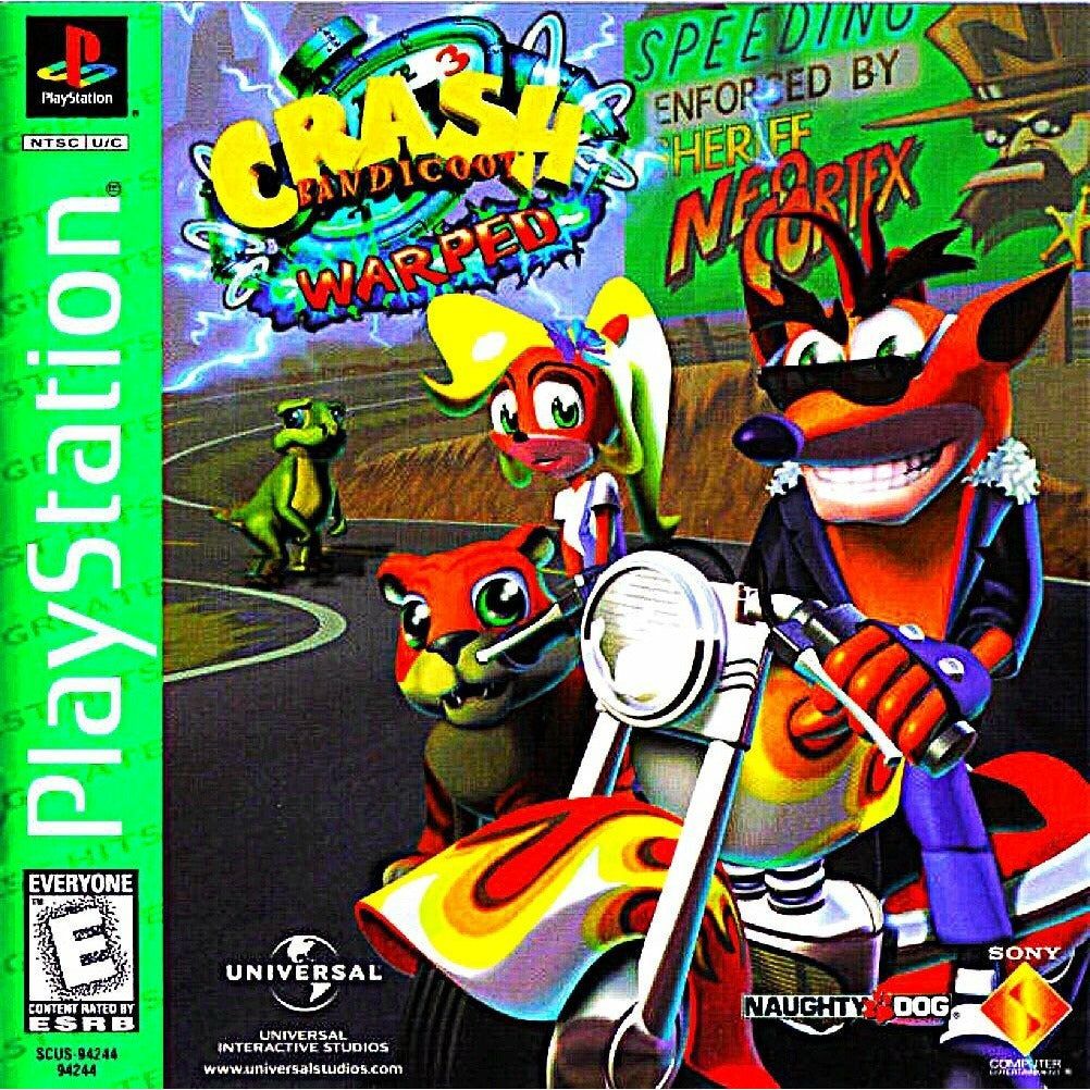 PS1 - Crash Bandicoot 3 Warped