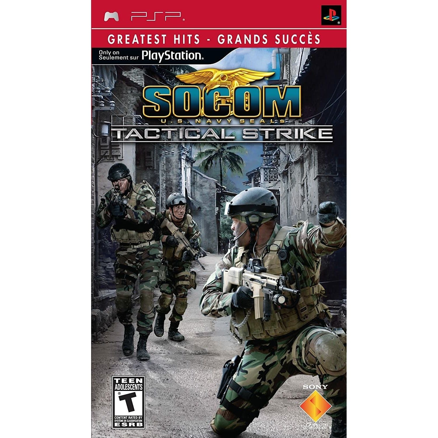 PSP - SOCOM US Navy SEALs: Tactical Strike (In Case)