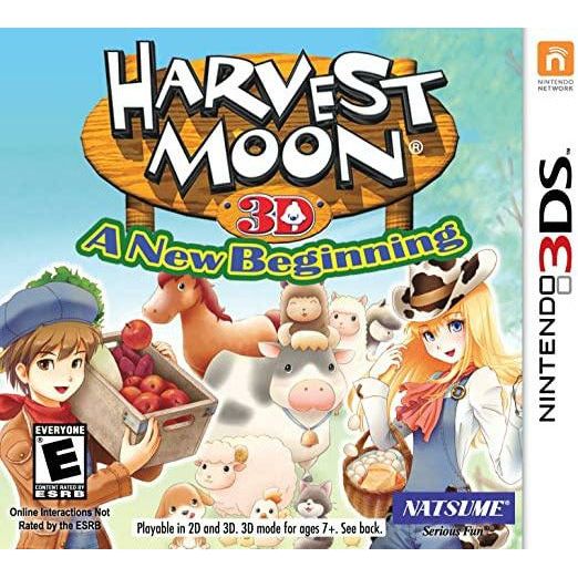 3DS - Harvest Moon A New Beginning (In Case)