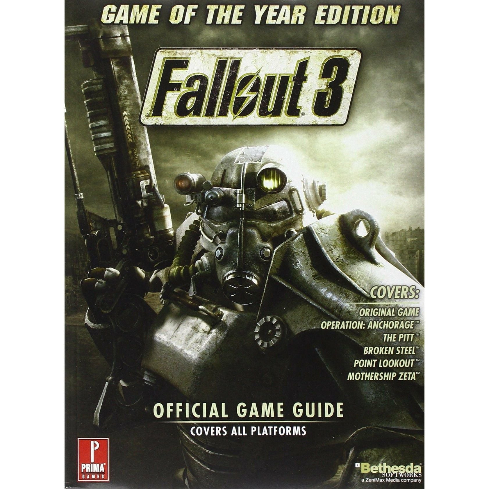 STRAT - Guide du jeu officiel du jeu de l'année Fallout 3 (Prima)