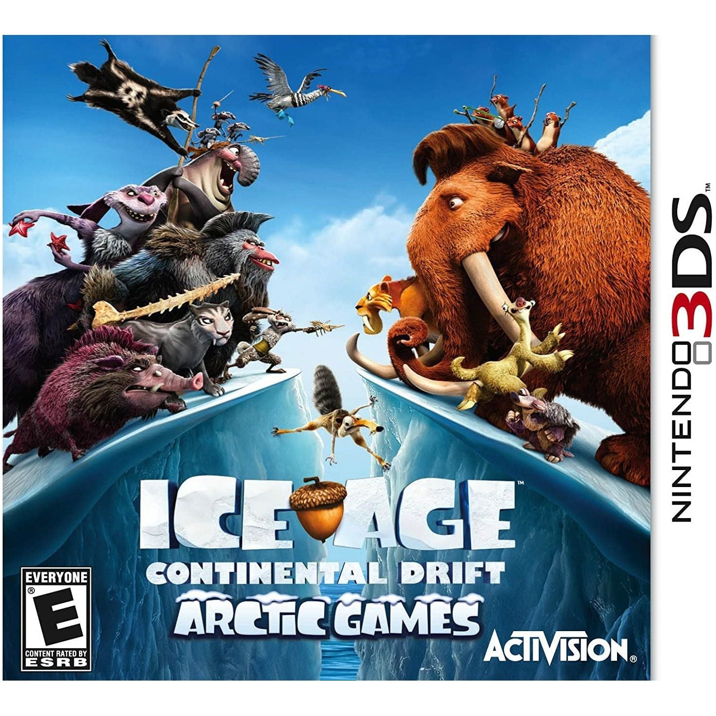 3DS - Ice Age Continental Drift Arctic Games (In Case)