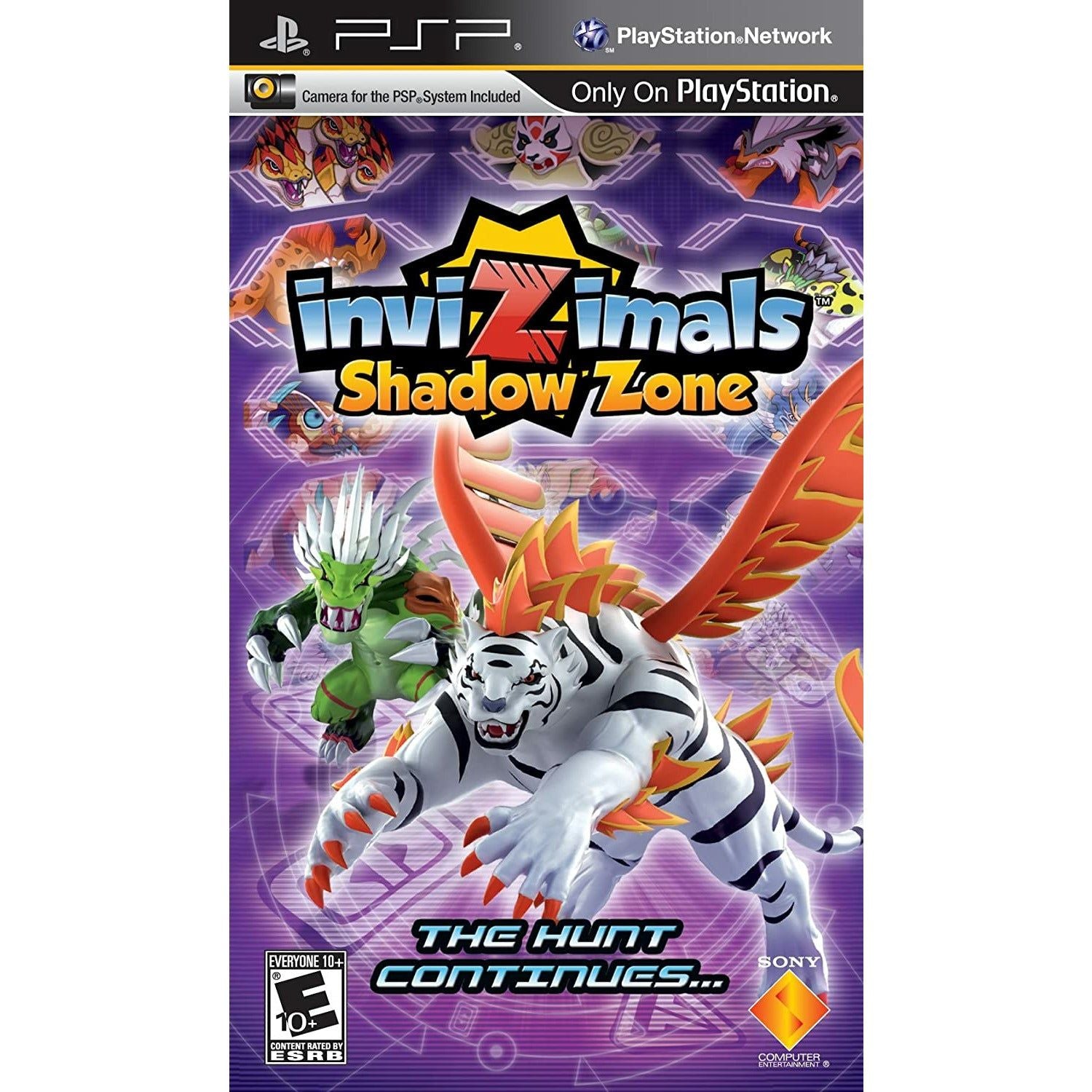 PSP - Invizimals Shadow Zone (Requires PSP Camera) (No Camera)