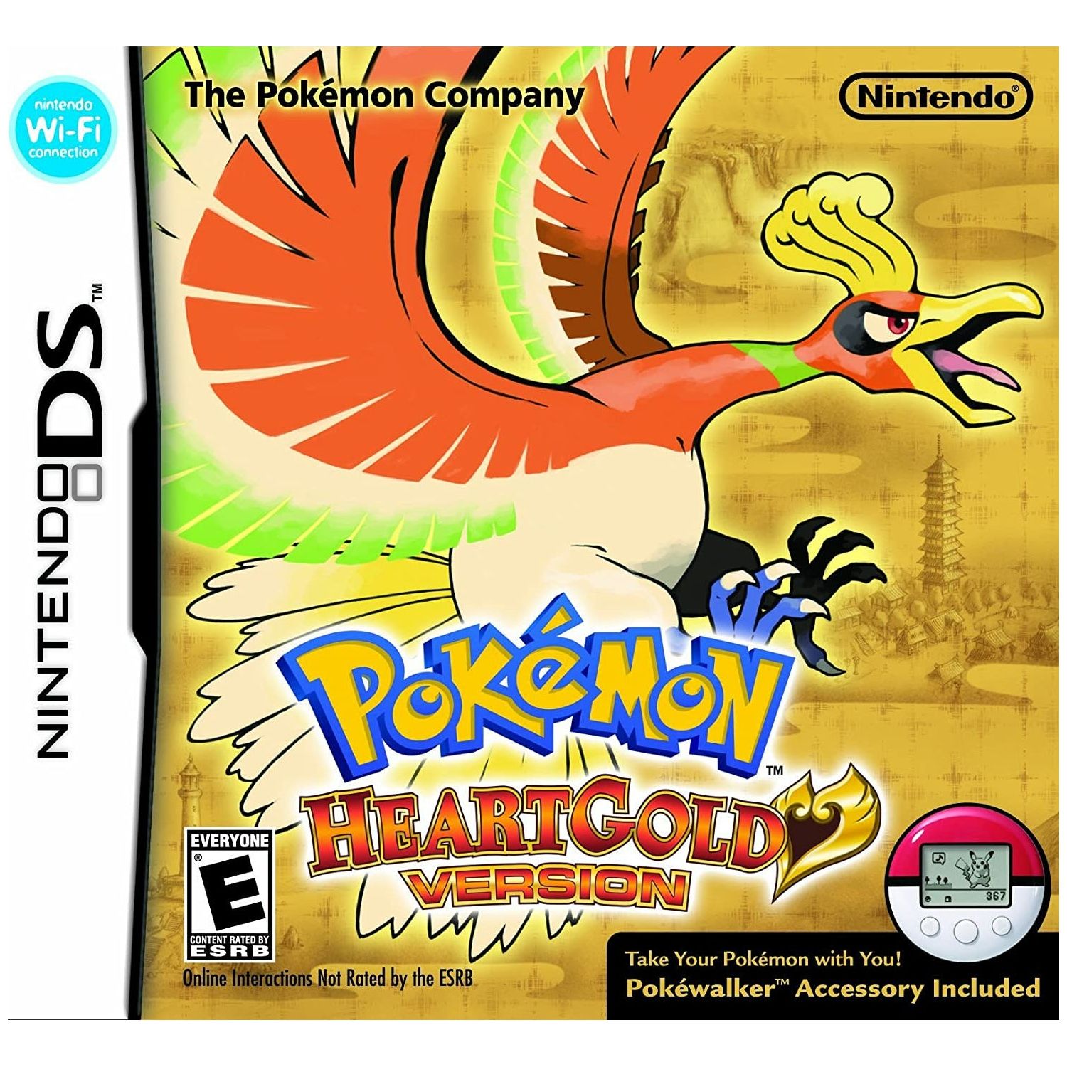 DS - Version Pokémon HeartGold (En Boîte avec Pokewalker)