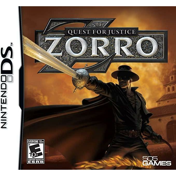 DS - Zorro Quest For Justice (In Case)