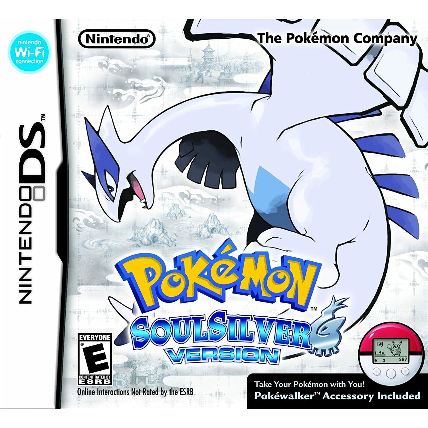 DS - Pokemon SoulSilver (In Box with Pokewalker)