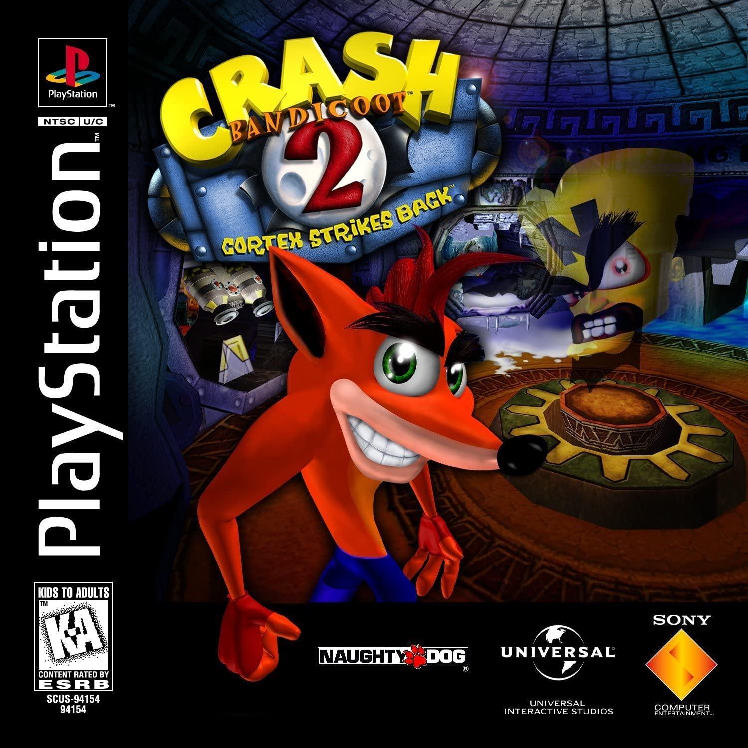 PS1 - Crash Bandicoot 2 Cortex contre-attaque