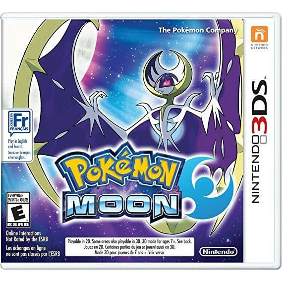 3DS - Pokemon Moon (In Case)