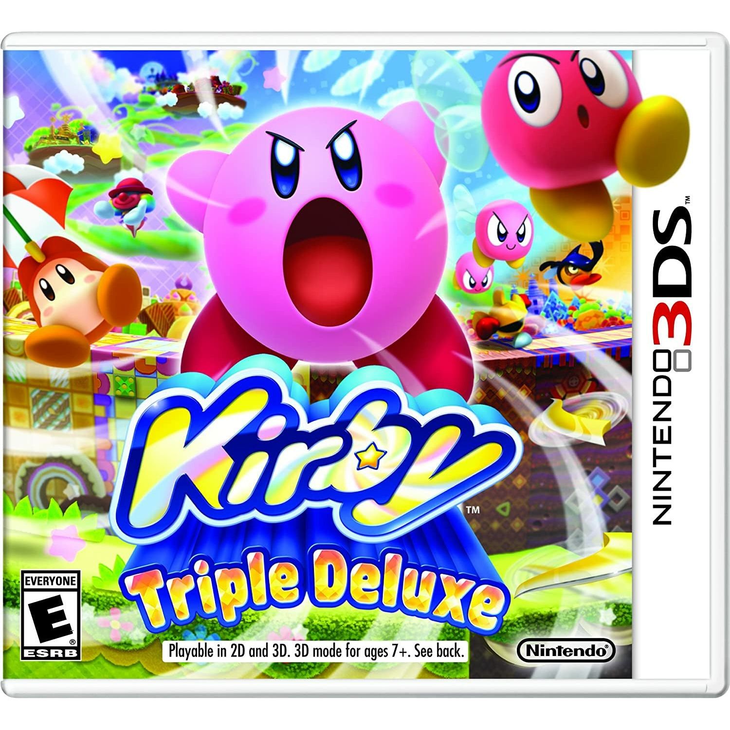3DS - Kirby Triple Deluxe (In Case)
