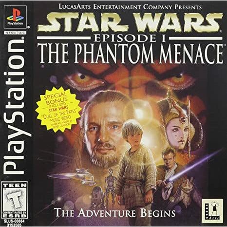 PS1 - Star Wars Épisode 1 La Menace Fantôme