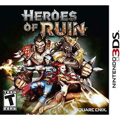 3DS - Heroes of Ruin (In Case)