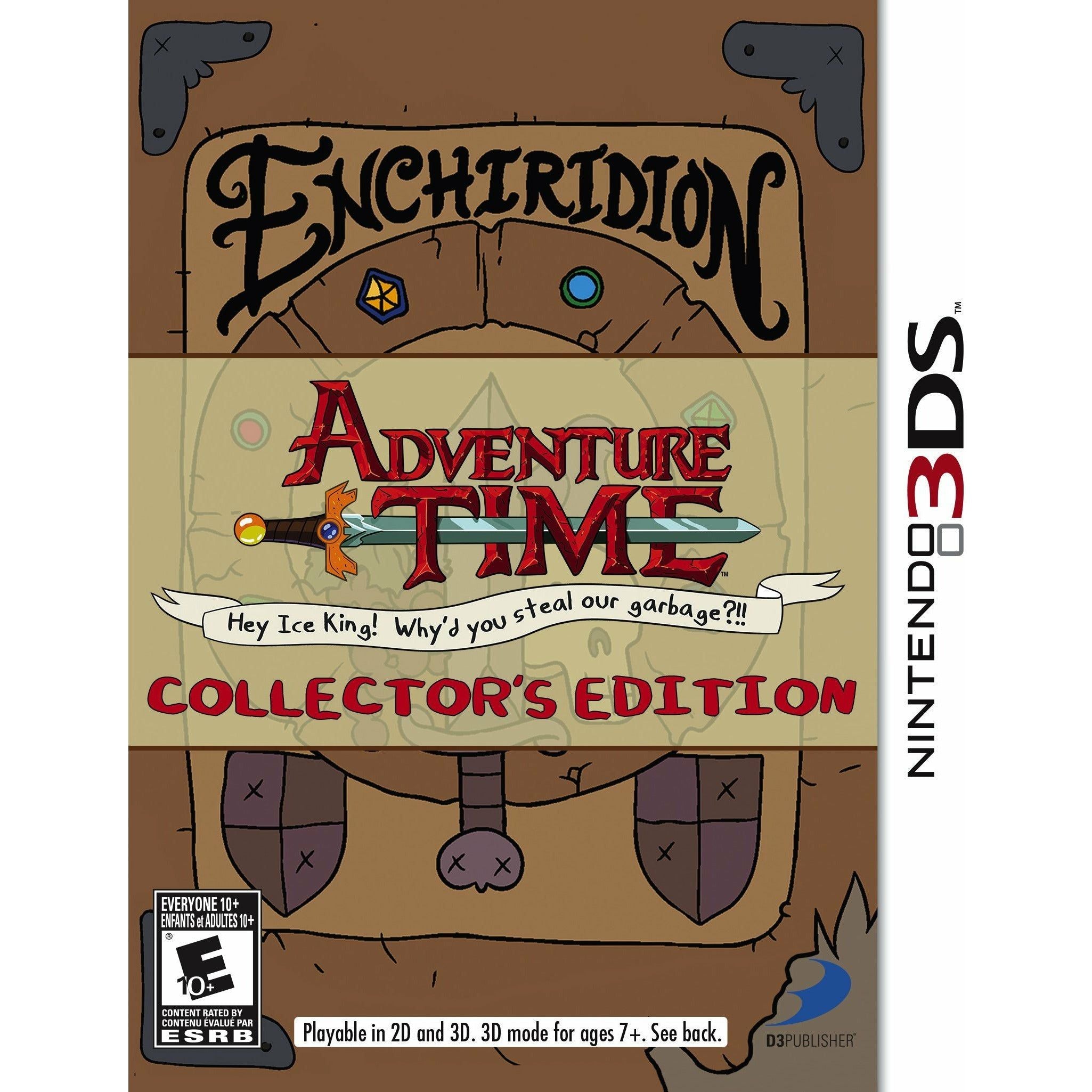 3DS - Adventure Time Hey Ice King! Why'd You Steal Our Garbage?!! Collector's Edition